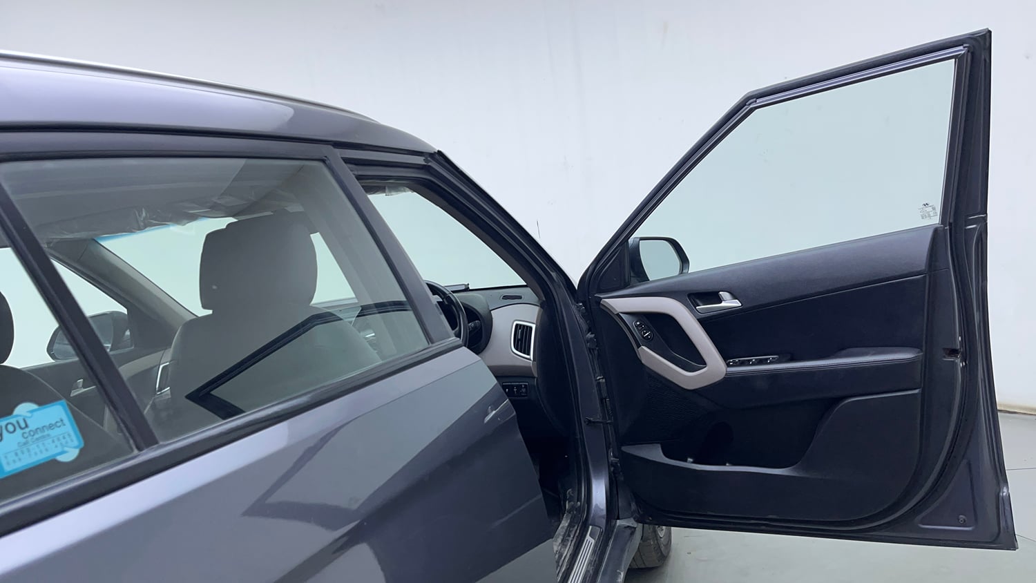 Used 2018 Hyundai Creta SX 1.6 CRDI (O) Diesel Manual interior RIGHT FRONT DOOR OPEN VIEW
