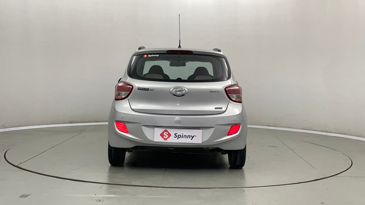 Used 2017 Hyundai Grand i10 Sportz 1.2 Kappa VTVT Petrol Manual exterior BACK VIEW
