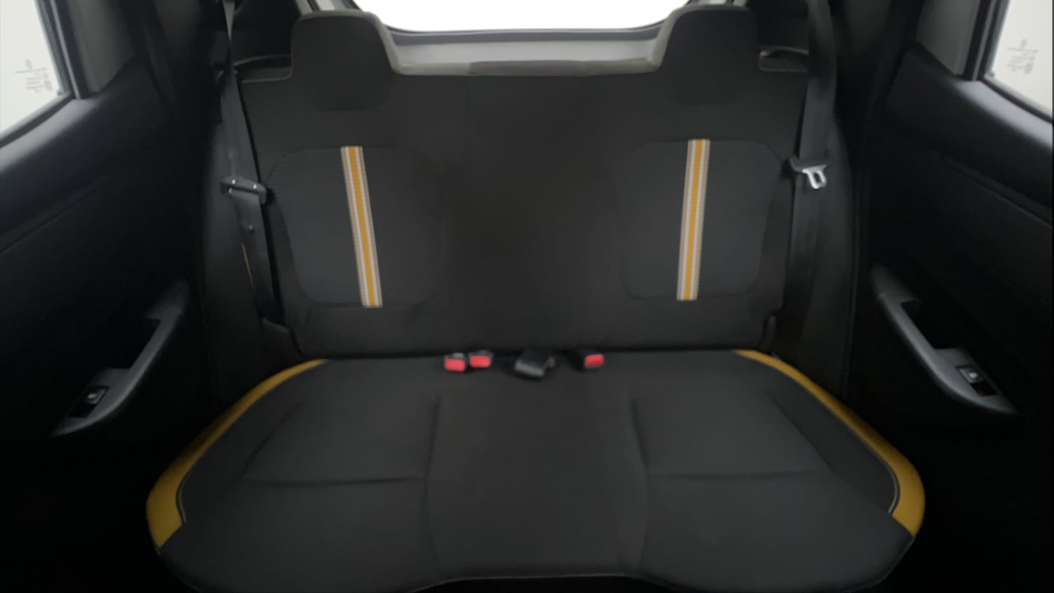 Used 2022 Renault Kwid CLIMBER AMT Petrol Automatic interior REAR SEAT CONDITION VIEW