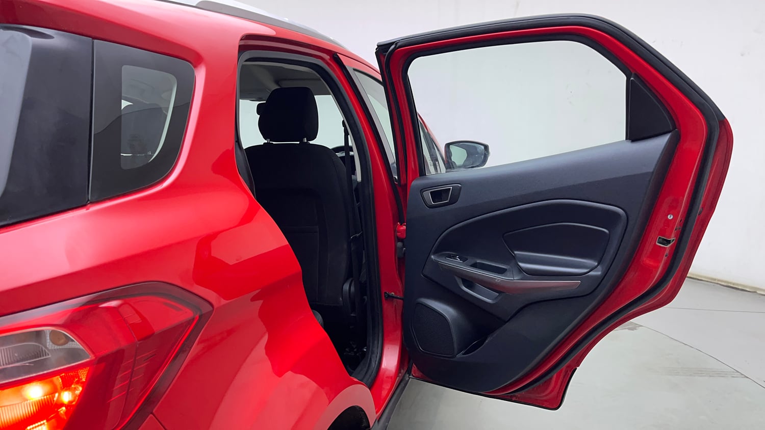 Used 2019 Ford EcoSport Titanium 1.5L Ti-VCT Petrol Manual interior RIGHT REAR DOOR OPEN VIEW