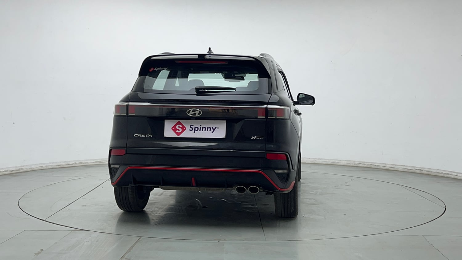 Used 2024 Hyundai Creta N-Line N10 1.5 Turbo DCT Petrol Automatic exterior BACK VIEW