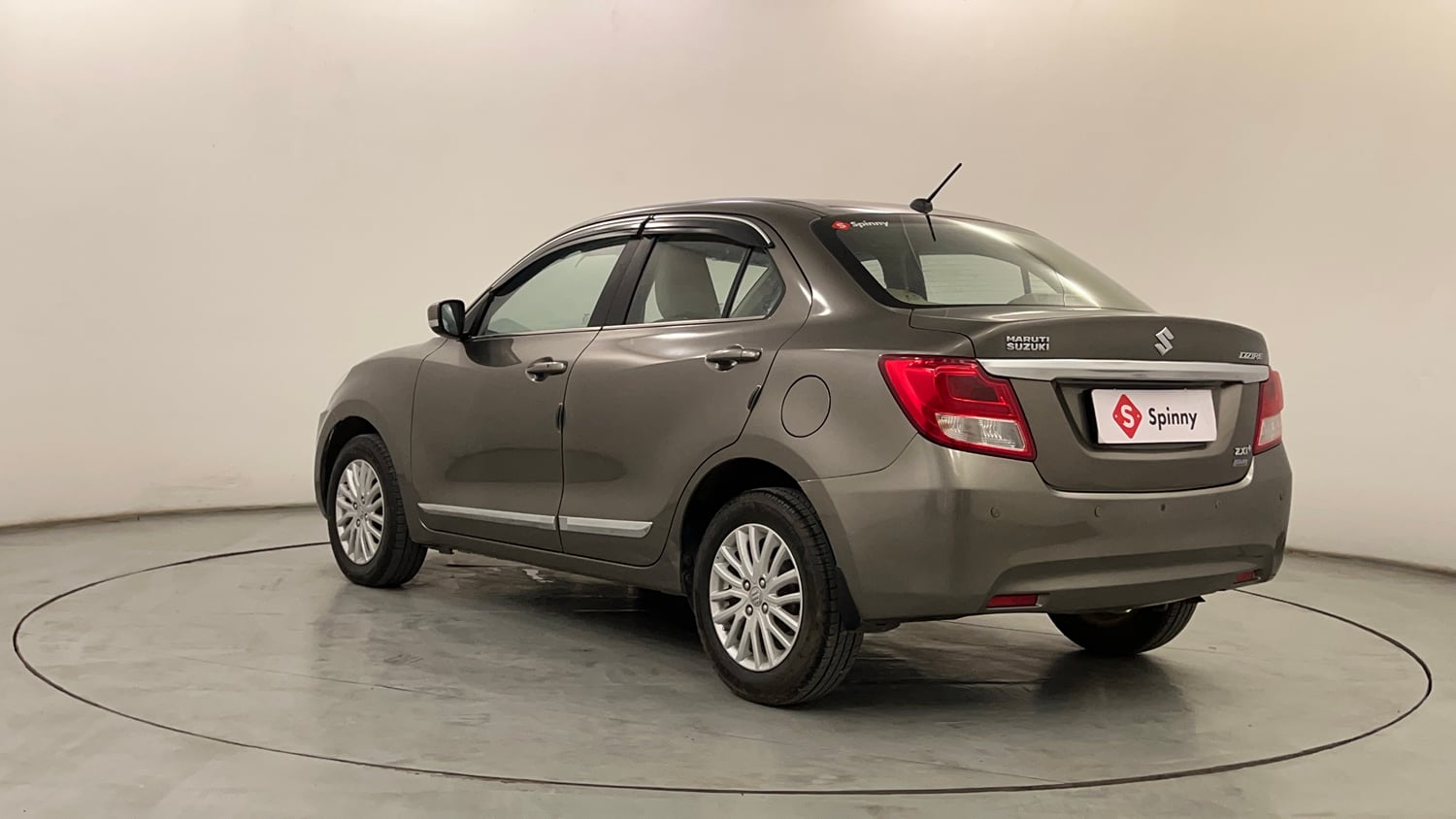 Used 2017 Maruti Suzuki Dzire ZXi AMT Petrol Automatic exterior LEFT REAR CORNER VIEW