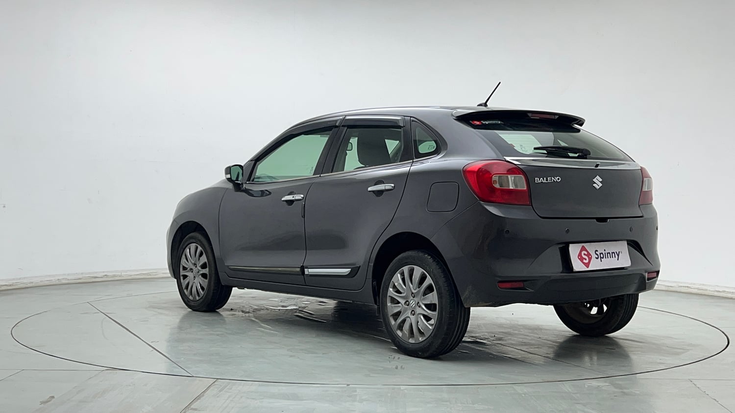 Used 2018 Maruti Suzuki Baleno Zeta 1.2 Petrol Manual exterior LEFT REAR CORNER VIEW