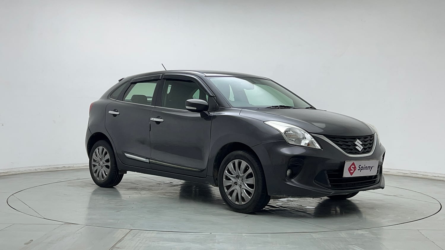 Used 2018 Maruti Suzuki Baleno Zeta 1.2 Petrol Manual exterior RIGHT FRONT CORNER VIEW