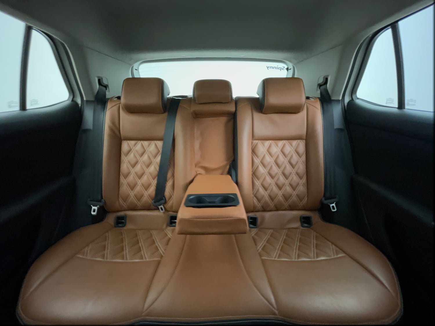 Used 2022 Volkswagen Taigun Highline 1.0 TSI MT Petrol Manual interior REAR SEAT CONDITION VIEW