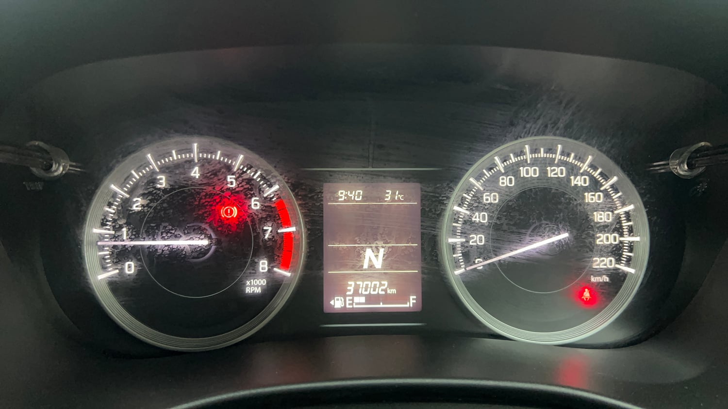 Used 2023 Maruti Suzuki Baleno Delta AGS Petrol Automatic interior CLUSTERMETER VIEW