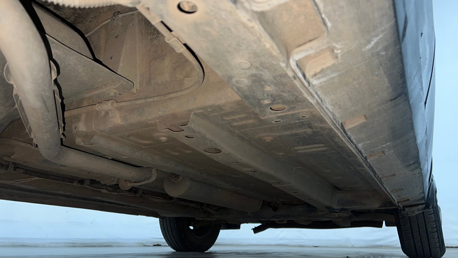 Used 2023 Tata Punch Pure MT Petrol Manual extra REAR RIGHT UNDERBODY VIEW