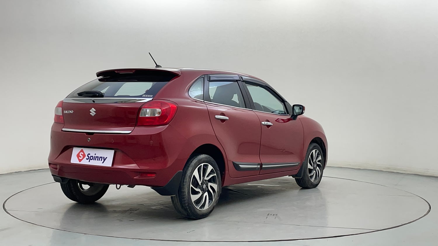 Used 2020 Maruti Suzuki Baleno Zeta Petrol Manual exterior RIGHT REAR CORNER VIEW