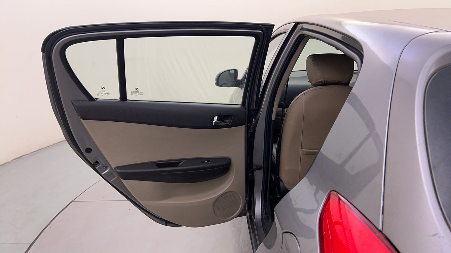 Used 2012 Hyundai i20 Sportz 1.2 Petrol Manual interior LEFT REAR DOOR OPEN VIEW