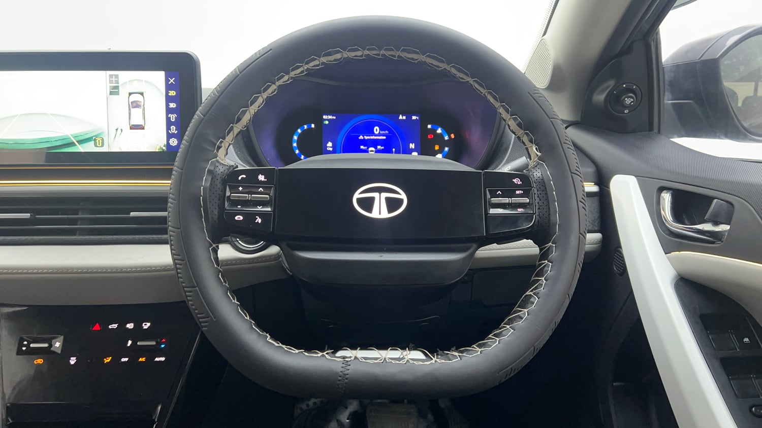 Used 2024 Tata Nexon Creative Plus S 1.2 Revotron Petrol 6AMT Petrol Automatic interior STEERING VIEW
