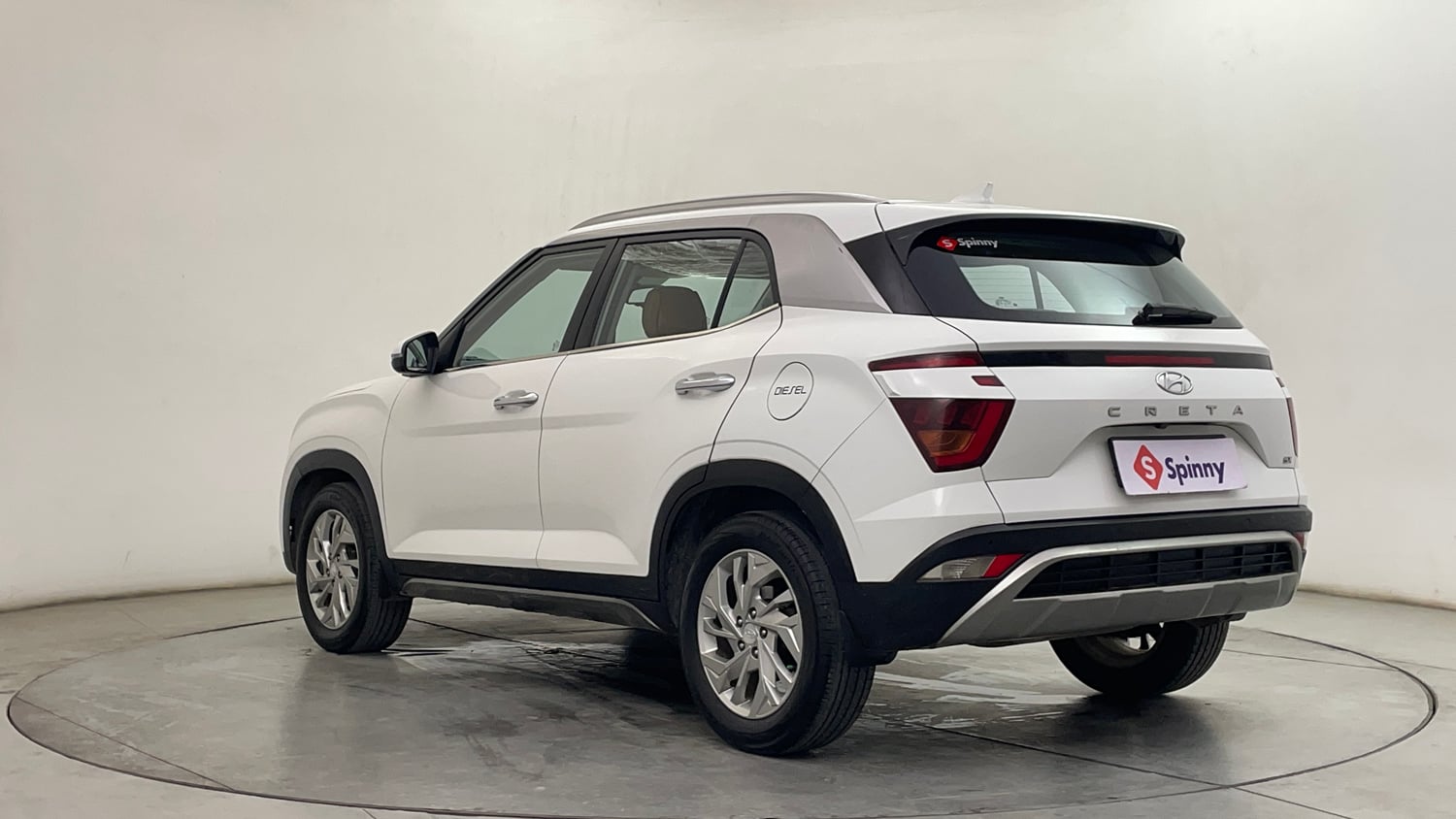 Used 2020 Hyundai Creta SX 1.5 Diesel Diesel Manual exterior LEFT REAR CORNER VIEW