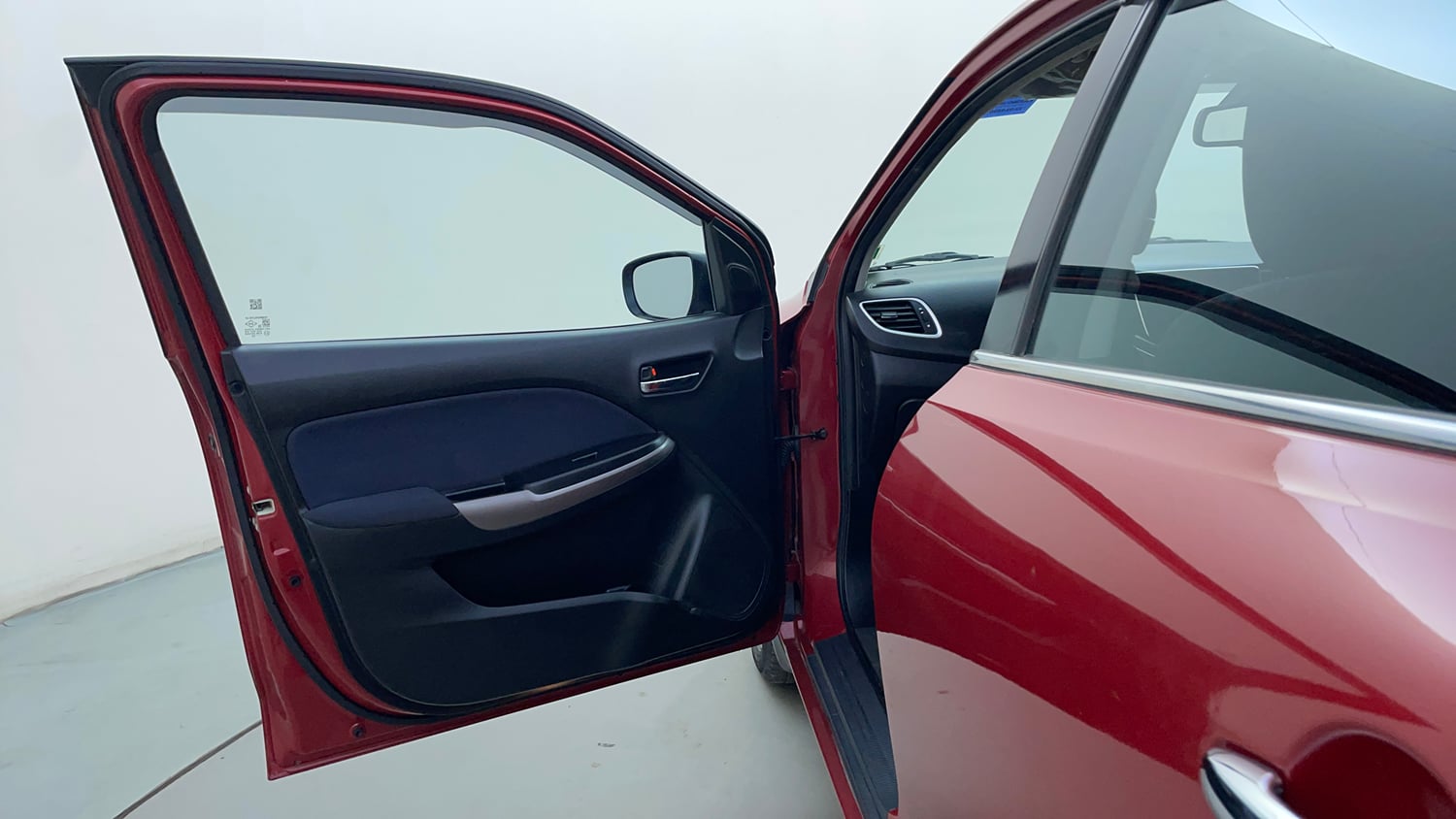 Used 2020 Maruti Suzuki Baleno Zeta Petrol Manual interior LEFT FRONT DOOR OPEN VIEW