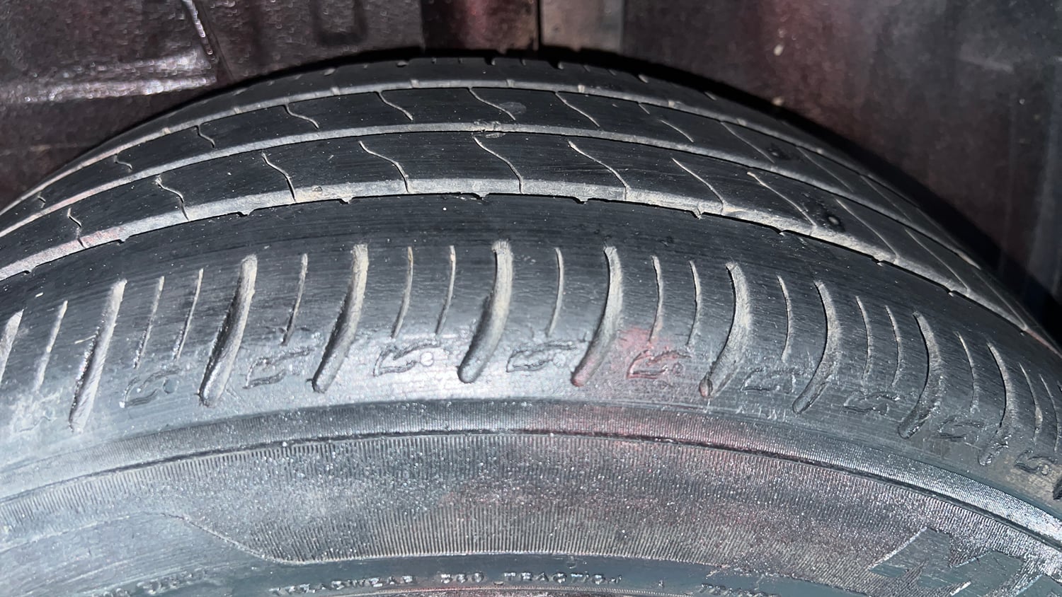 Used 2021 Tata Altroz XZ Petrol Petrol Manual tyres LEFT REAR TYRE TREAD VIEW
