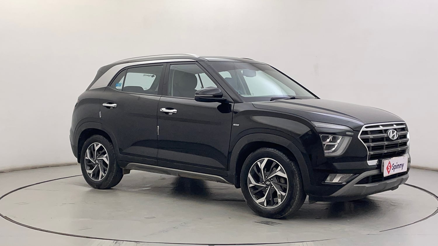 Used 2020 Hyundai Creta SX (O) 1.5 Petrol IVT Petrol Automatic exterior RIGHT FRONT CORNER VIEW