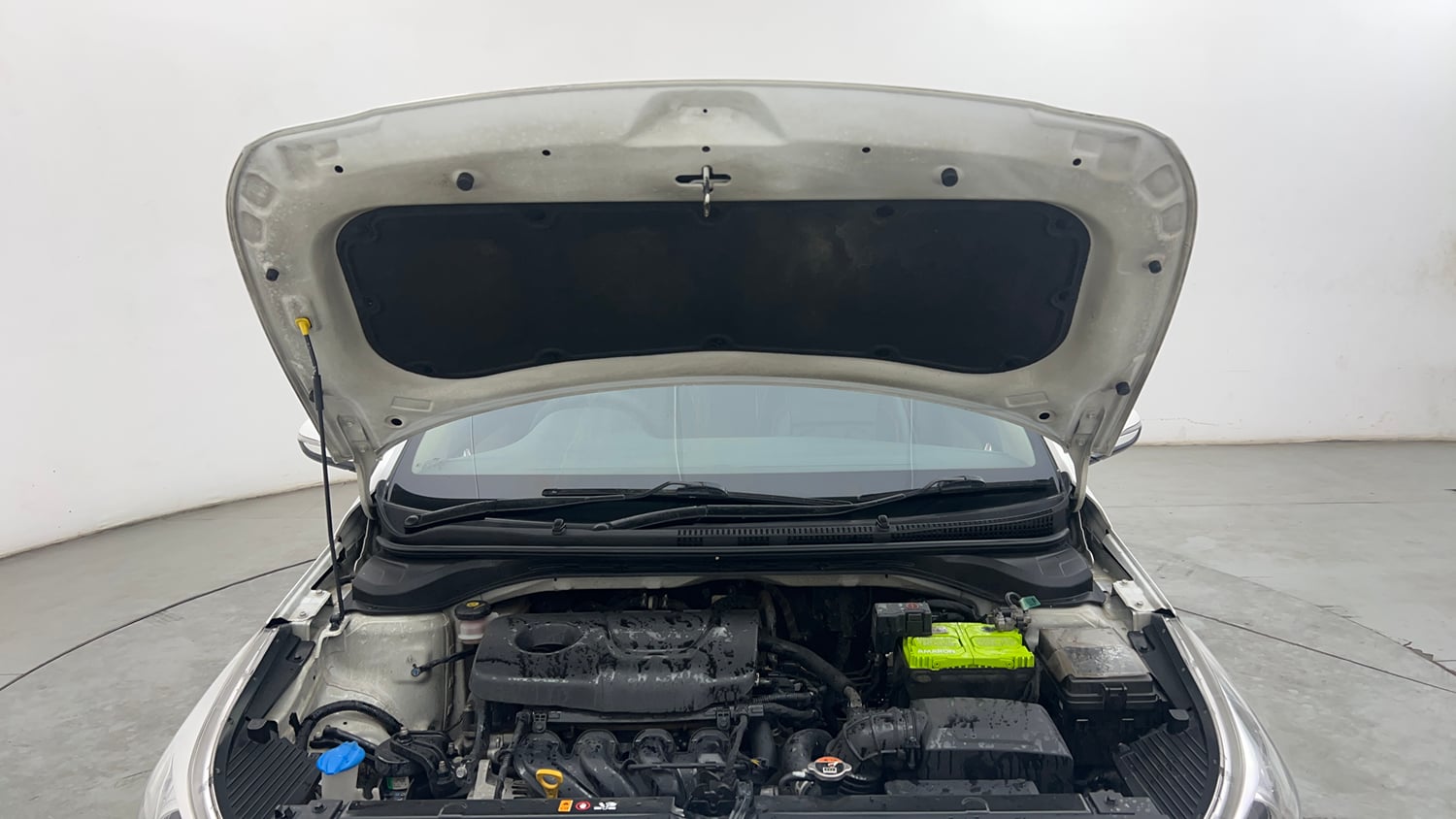 Used 2019 Hyundai Verna SX 1.6 VTVT Petrol Manual engine ENGINE & BONNET OPEN FRONT VIEW