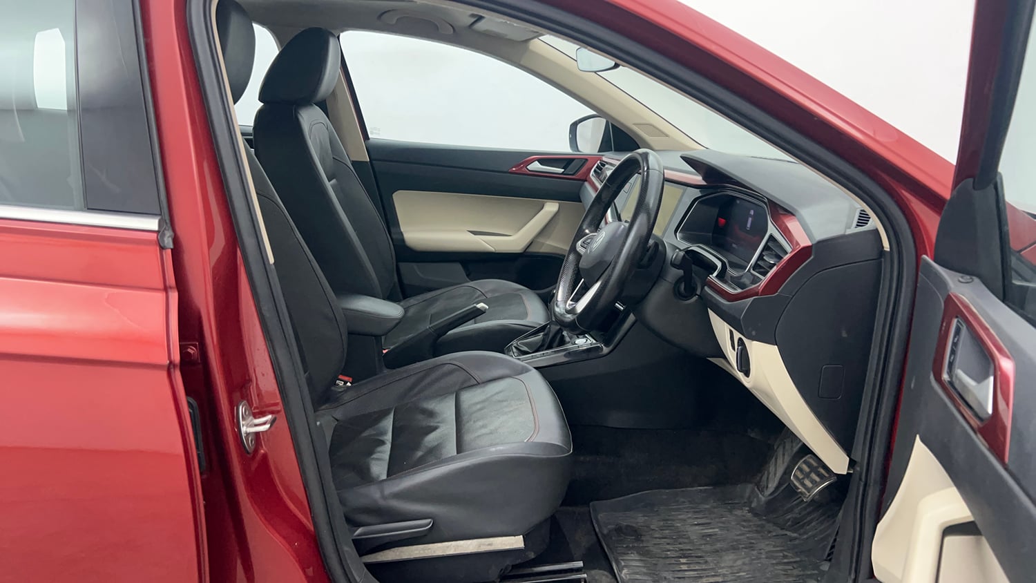 Used 2022 Volkswagen Virtus GT Plus 1.5 TSI EVO DSG Petrol Automatic interior RIGHT SIDE FRONT DOOR CABIN VIEW