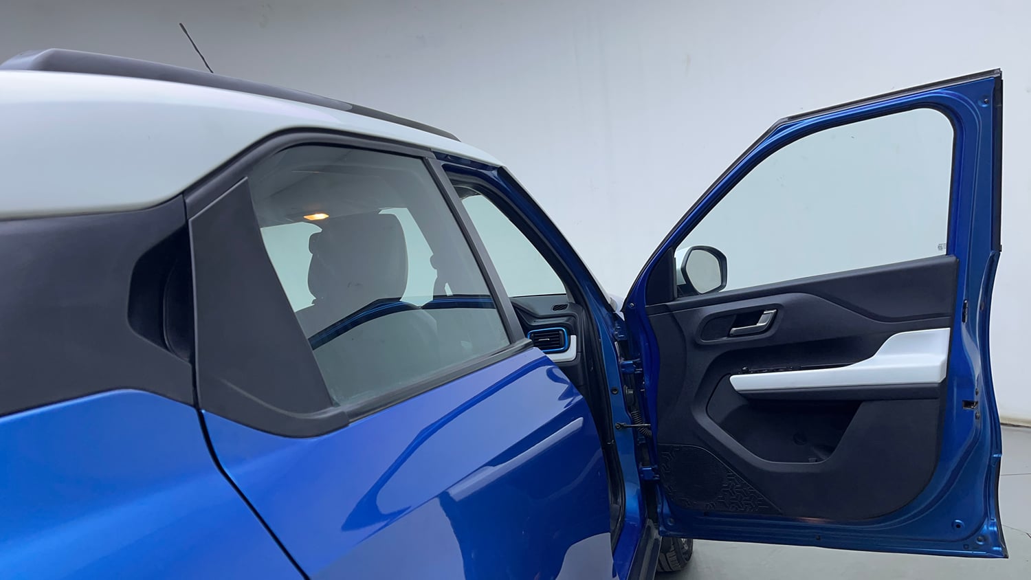 Used 2023 Tata Punch Creative AMT Petrol Automatic interior RIGHT FRONT DOOR OPEN VIEW