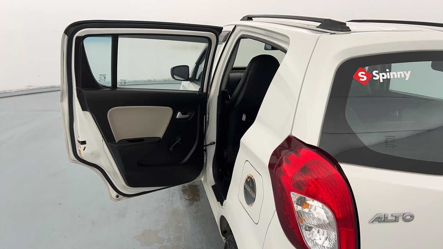 Used 2020 Maruti Suzuki Alto 800 VXi Petrol Manual interior LEFT REAR DOOR OPEN VIEW