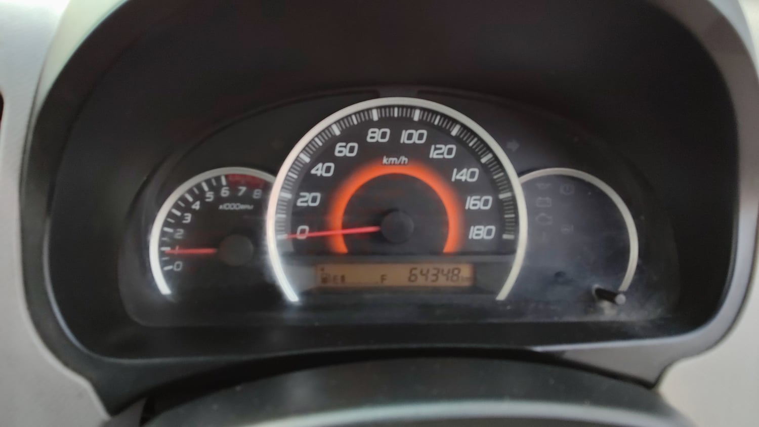 Used 2013 Maruti Suzuki Wagon R VXI Petrol Manual interior CLUSTERMETER VIEW