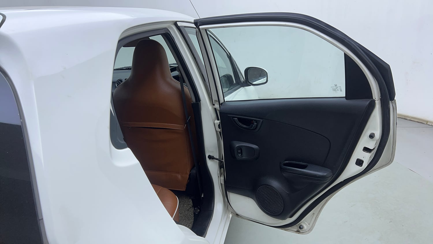 Used 2014 Honda Brio S MT Petrol Manual interior RIGHT REAR DOOR OPEN VIEW
