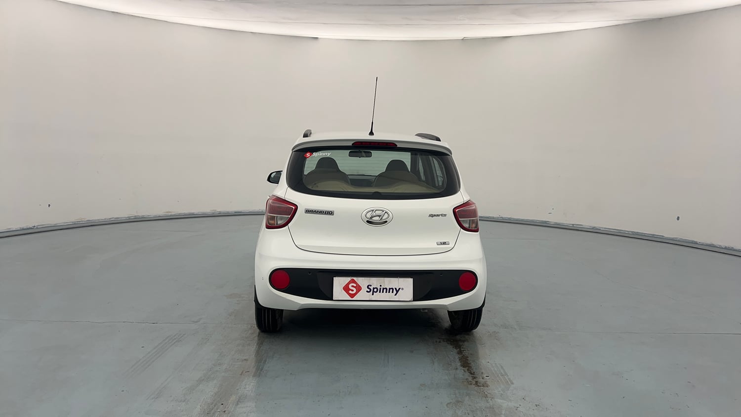 Used 2019 Hyundai Grand i10 Sportz 1.2 Kappa VTVT Petrol Manual exterior BACK VIEW