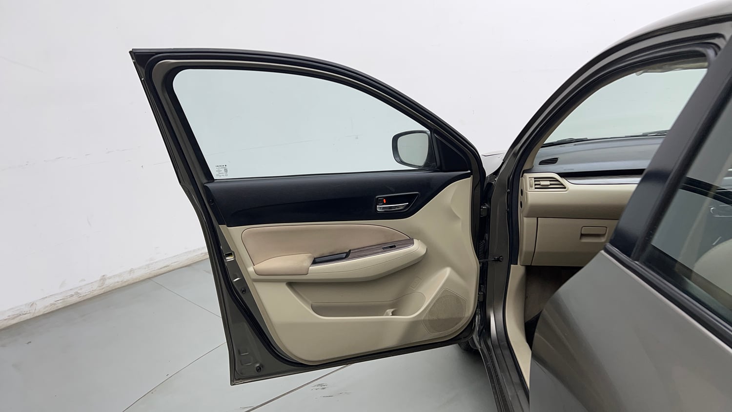 Used 2020 Maruti Suzuki Dzire VXi Petrol Manual interior LEFT FRONT DOOR OPEN VIEW