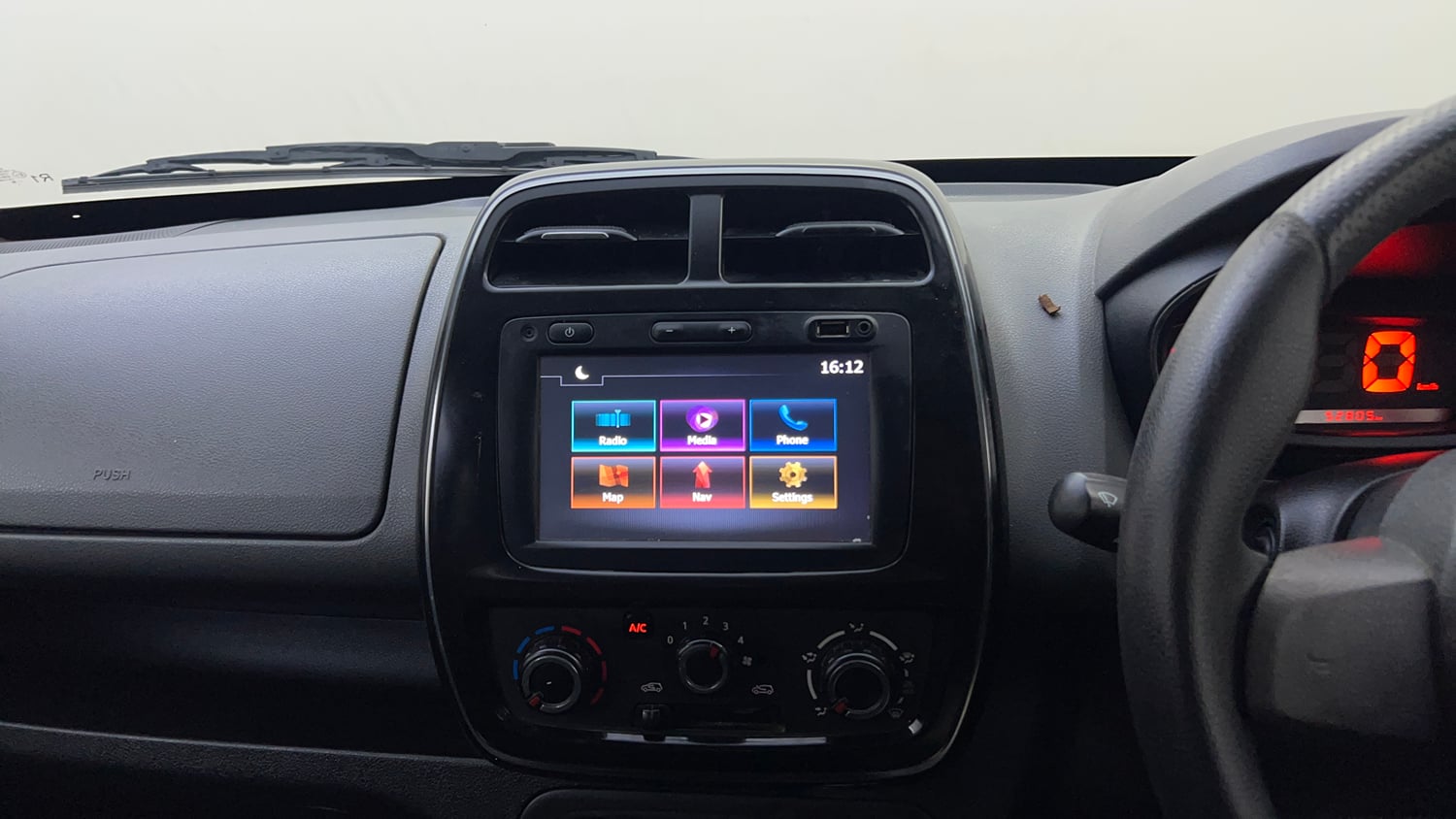 Used 2018 Renault Kwid 1.0 RXT AMT Opt Petrol Automatic top_features Integrated (in-dash) music system