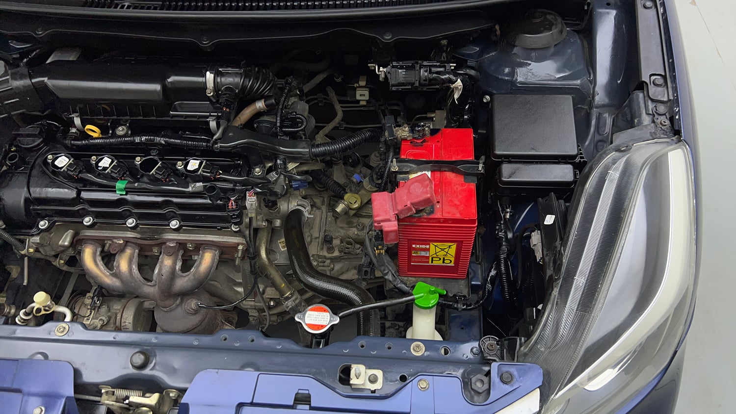 Used 2019 Maruti Suzuki Baleno Zeta Petrol Manual engine ENGINE LEFT SIDE VIEW