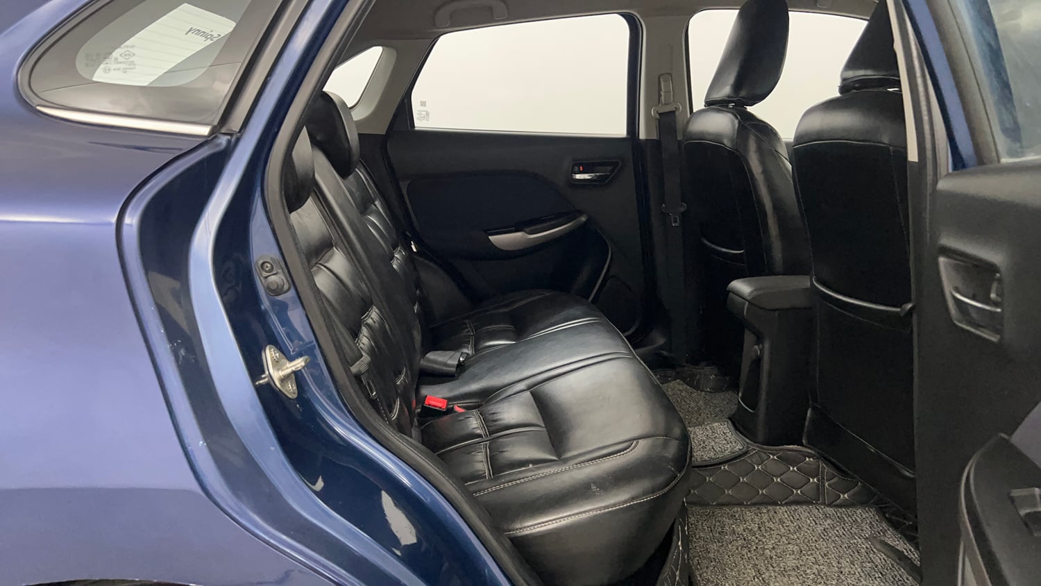 Used 2021 Maruti Suzuki Baleno Zeta Petrol Manual interior RIGHT SIDE REAR DOOR CABIN VIEW