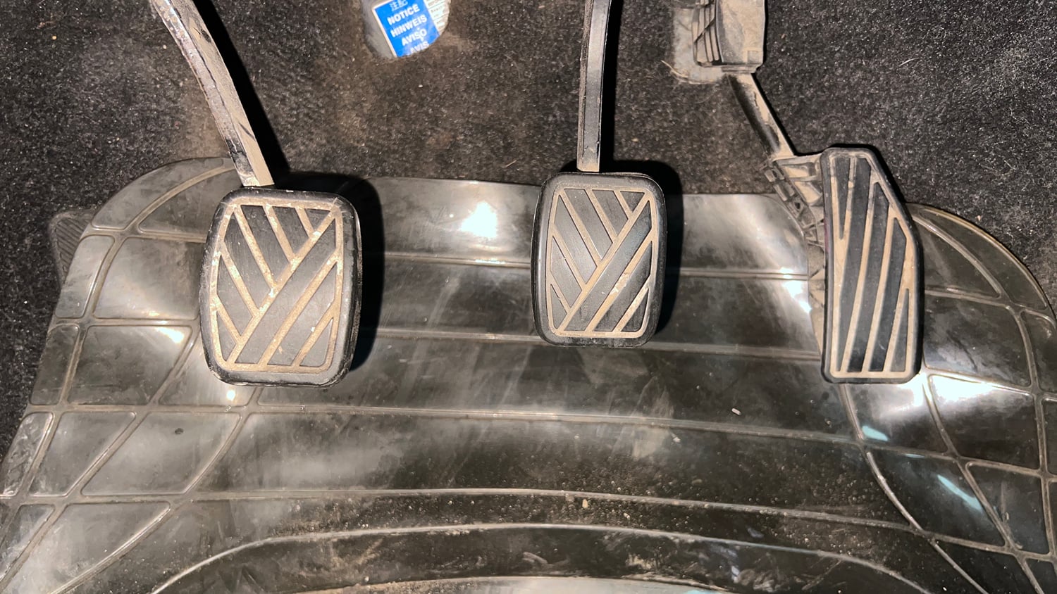 Used 2018 Maruti Suzuki Baleno Zeta 1.2 Petrol Manual interior PEDALS VIEW