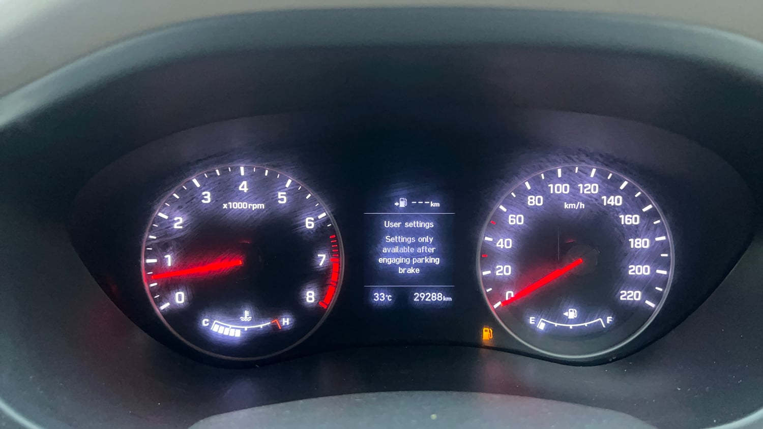 Used 2018 Hyundai Elite i20 Asta 1.2 (O) Petrol Manual interior CLUSTERMETER VIEW