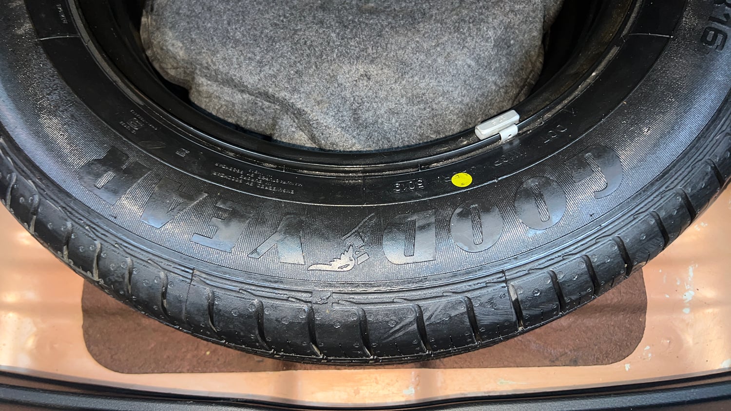 Used 2020 Kia Seltos GTX Plus 1.4 Petrol Manual tyres SPARE TYRE VIEW