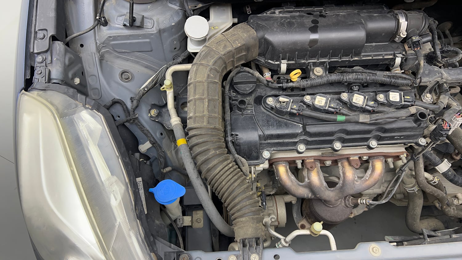 Used 2018 Maruti Suzuki Baleno Zeta 1.2 AT Petrol Automatic engine ENGINE RIGHT SIDE VIEW