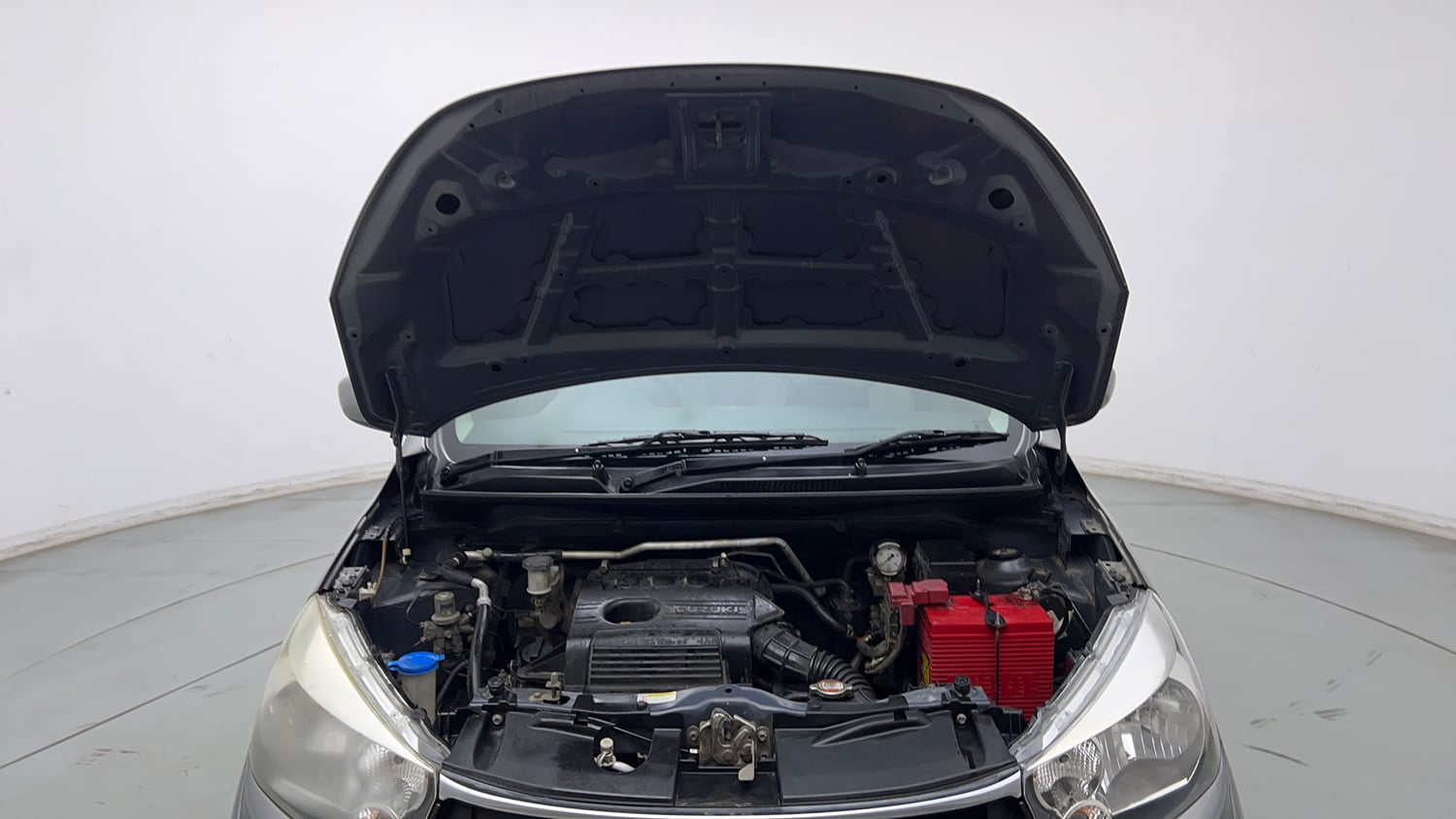 Used 2018 Maruti Suzuki Celerio VXi CNG Cng Manual engine ENGINE & BONNET OPEN FRONT VIEW