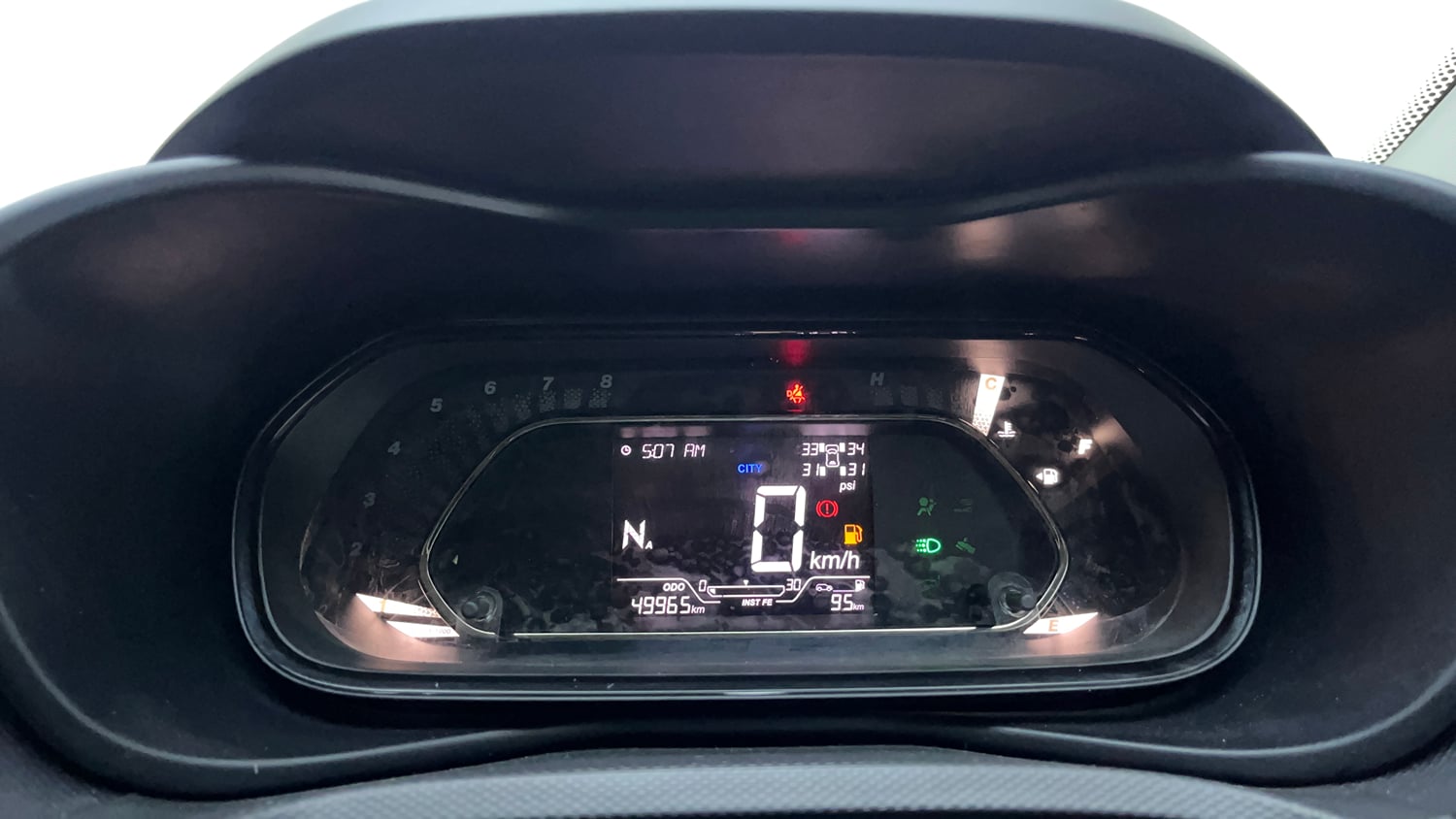 Used 2022 Tata Nexon XZA Plus (Premium) Diesel Jet Diesel Automatic interior CLUSTERMETER VIEW