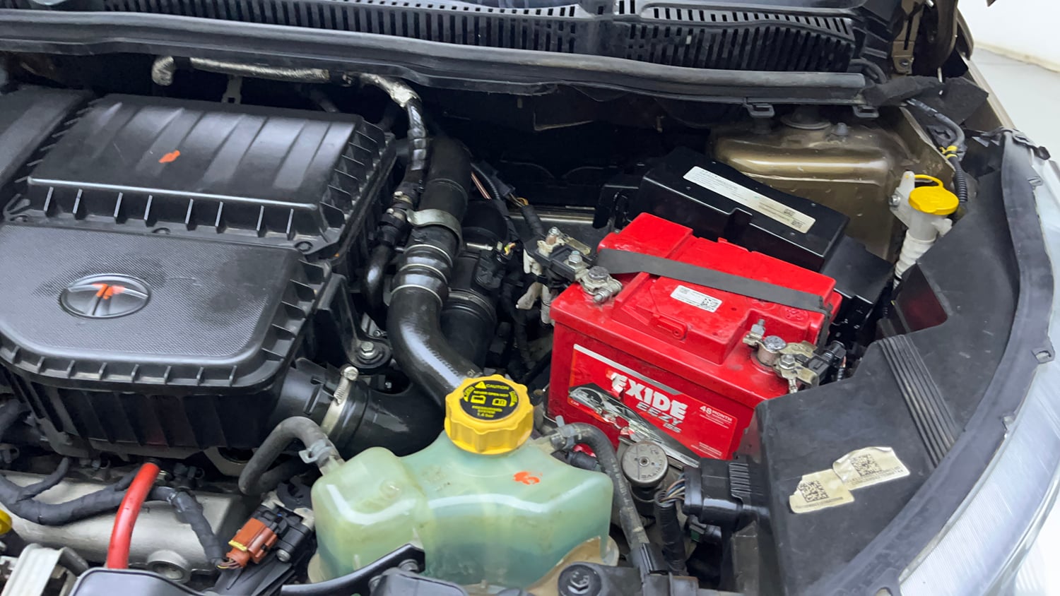 Used 2022 Tata Nexon XZA Plus (Premium) Diesel Jet Diesel Automatic engine ENGINE LEFT SIDE VIEW