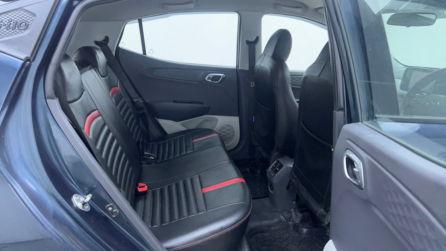Used 2022 Hyundai Grand i10 Nios Sportz 1.2 Kappa VTVT Petrol Manual interior RIGHT SIDE REAR DOOR CABIN VIEW