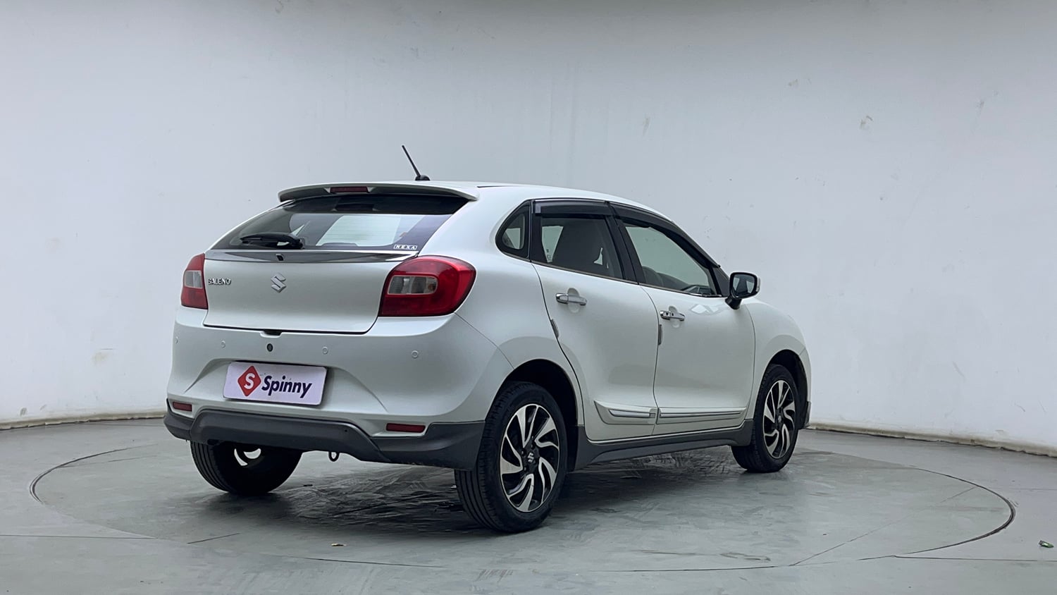 Used 2022 Maruti Suzuki Baleno Zeta Petrol Manual exterior RIGHT REAR CORNER VIEW
