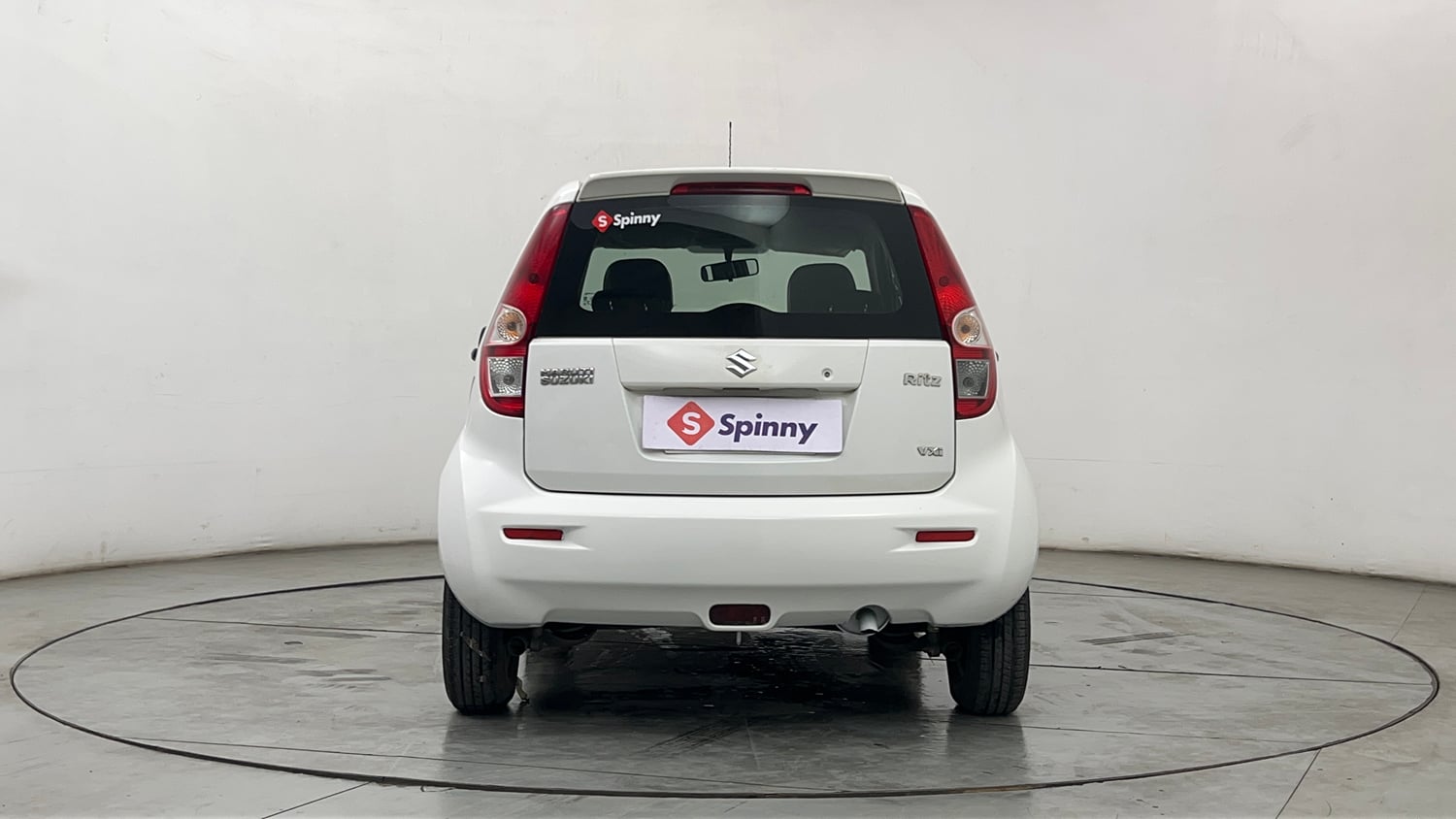 Used 2013 Maruti Suzuki Ritz Vxi BS-IV Petrol Manual exterior BACK VIEW