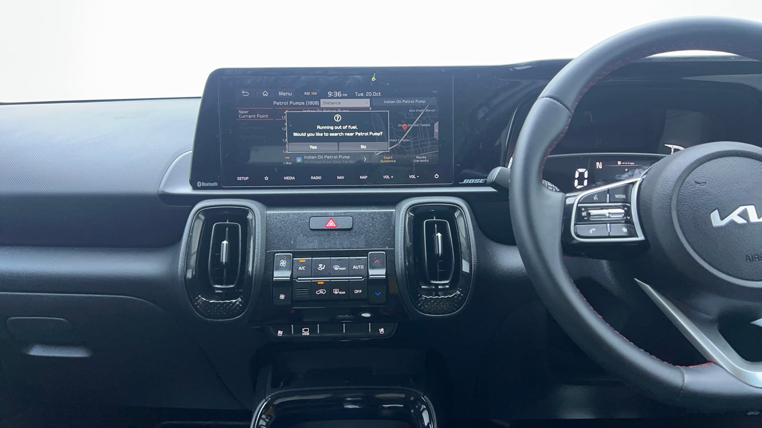 Used 2022 Kia Sonet GTX Plus 1.0 iMT Petrol Manual interior MUSIC SYSTEM & AC CONTROL VIEW