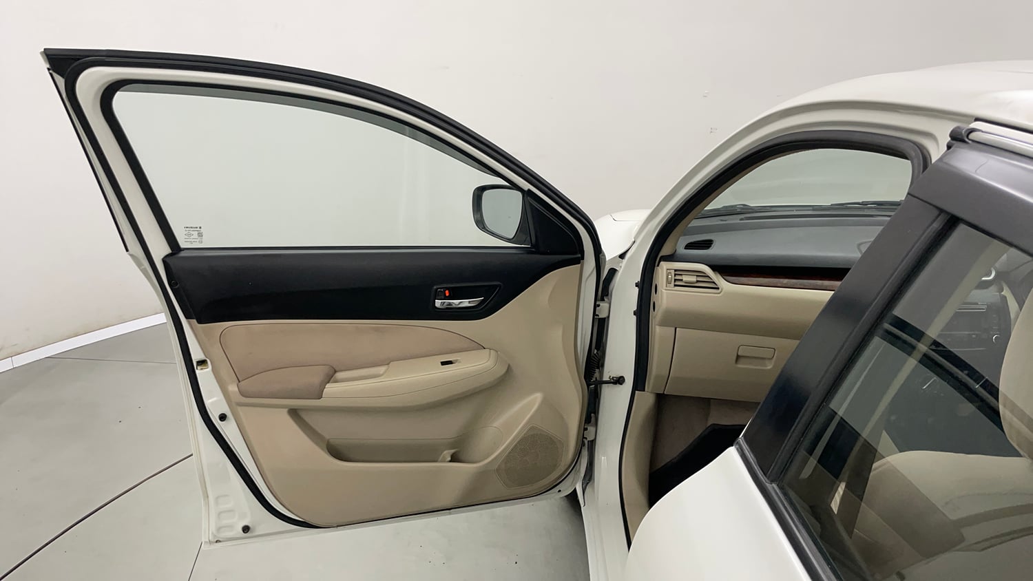Used 2019 Maruti Suzuki Dzire VXi AMT Petrol Automatic interior LEFT FRONT DOOR OPEN VIEW