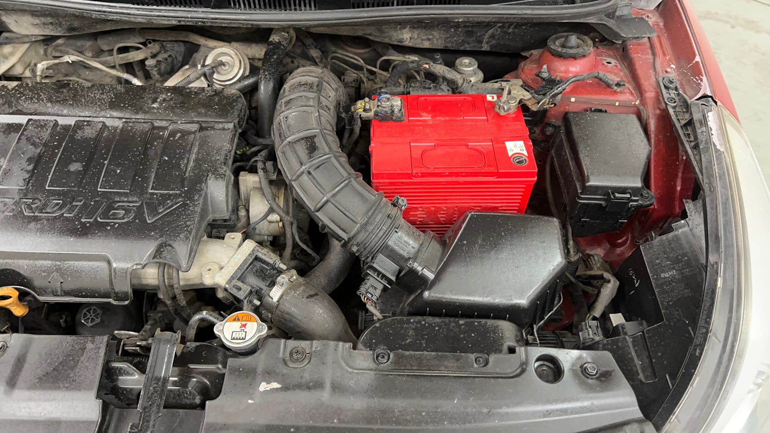 Used 2016 Hyundai Verna 1.6 CRDI SX Diesel Manual engine ENGINE LEFT SIDE VIEW