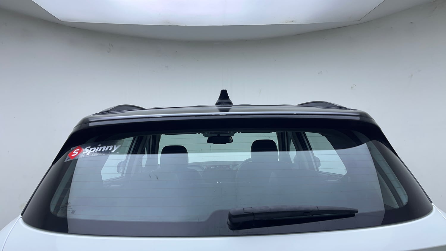 Used 2022 Hyundai Creta SX (O) 1.5 Petrol IVT Knight Petrol Automatic exterior BACK WINDSHIELD VIEW