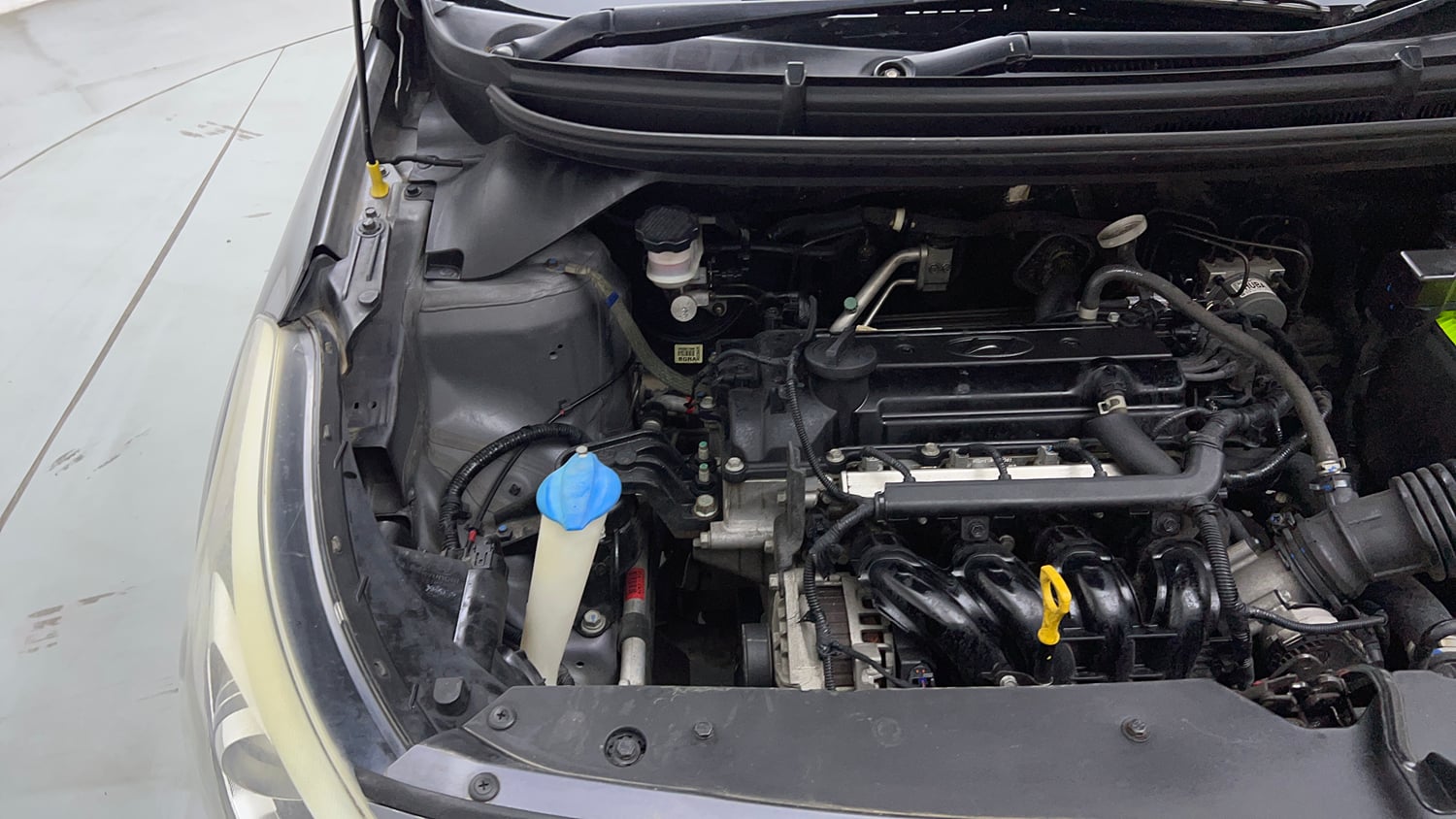 Used 2017 Hyundai Elite i20 Asta 1.2 (O) Petrol Manual engine ENGINE RIGHT SIDE VIEW