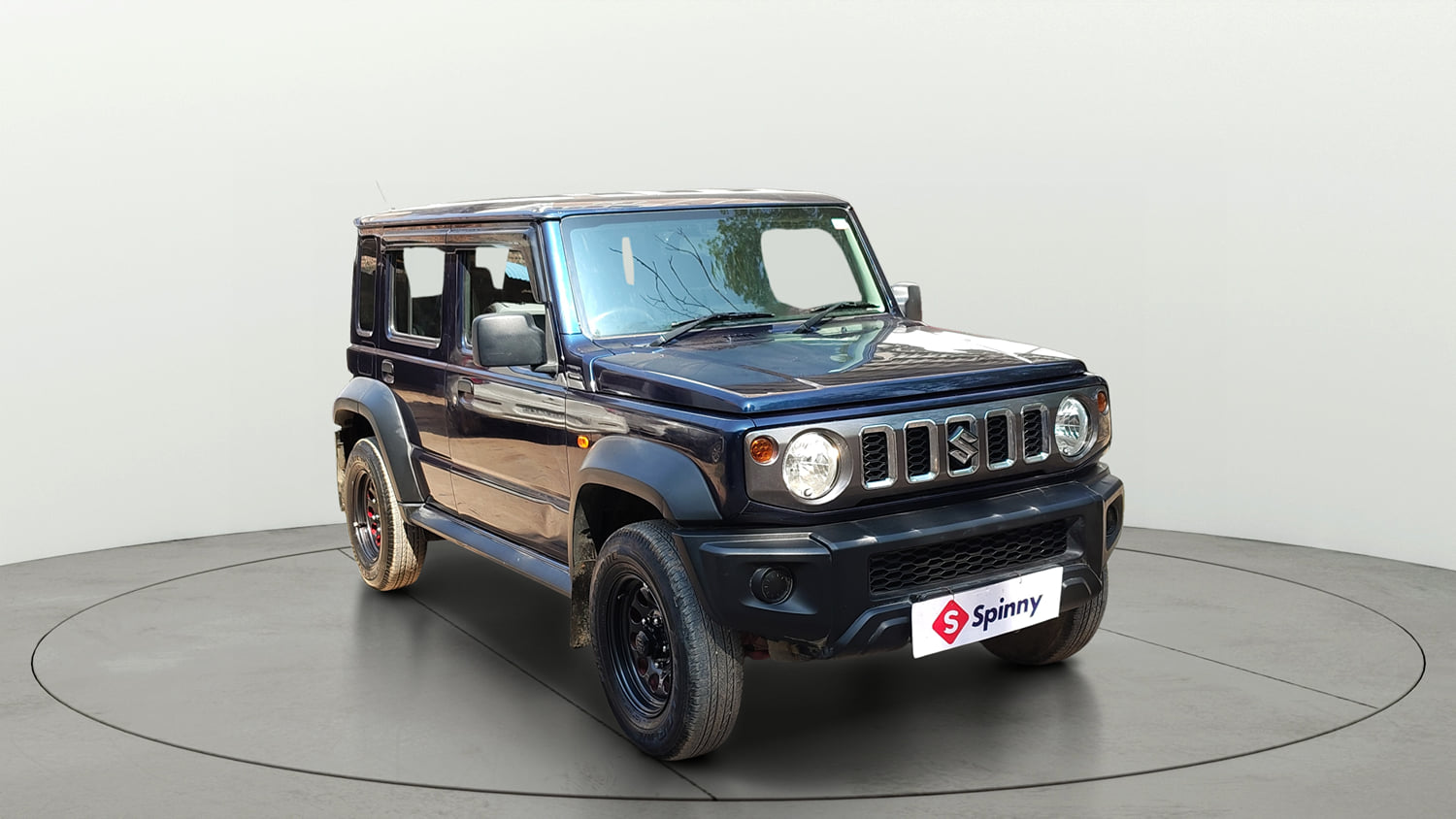 Used 2024 Maruti Suzuki Jimny Zeta MT Petrol Manual exterior RIGHT FRONT CORNER VIEW