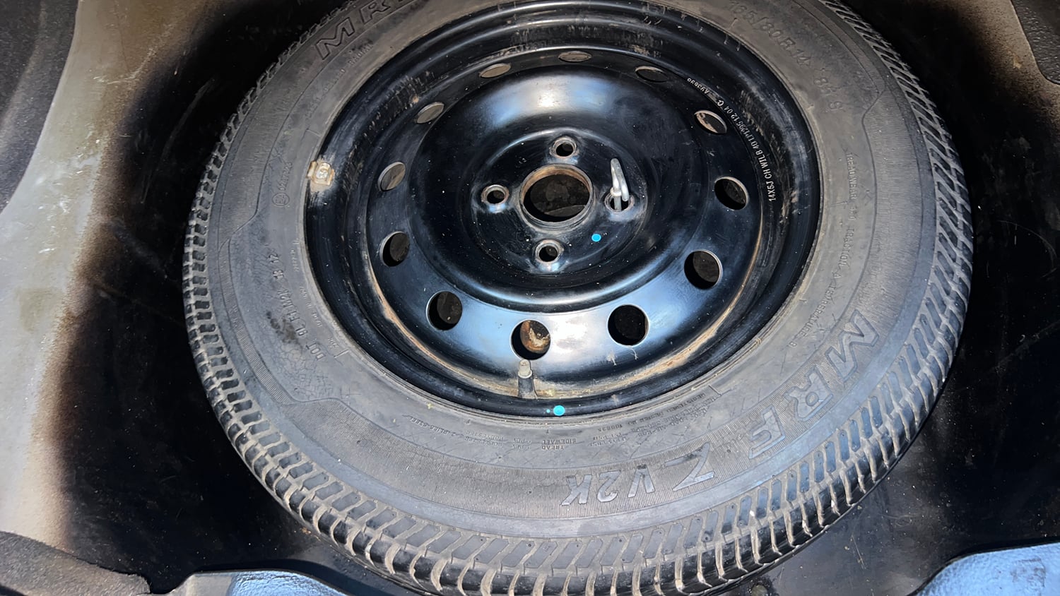 Used 2012 Maruti Suzuki Swift Dzire VXI Petrol Manual tyres SPARE TYRE VIEW