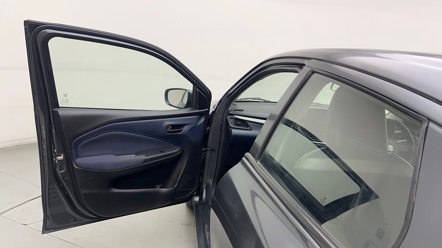 Used 2022 Maruti Suzuki Baleno Sigma MT Petrol Manual interior LEFT FRONT DOOR OPEN VIEW