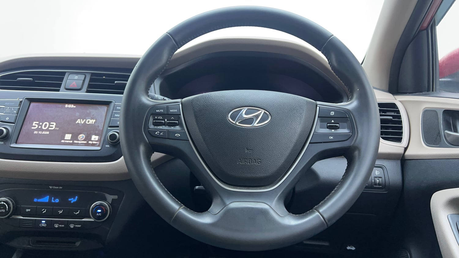 Used 2018 Hyundai Elite i20 Asta 1.2 (O) Petrol Manual interior STEERING VIEW