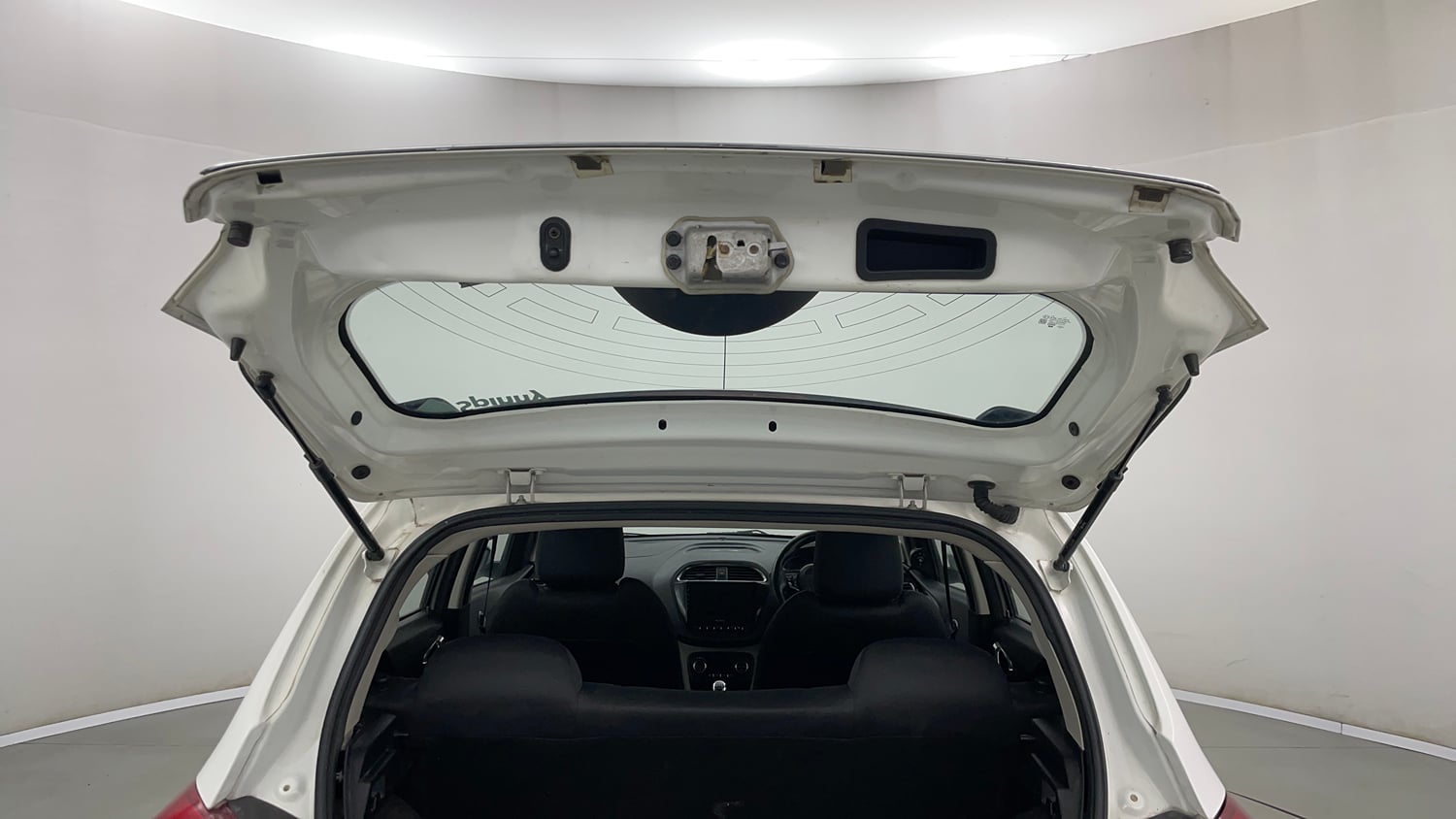 Used 2019 Tata Tiago Revotron XZ Plus Dual Tone Petrol Manual interior DICKY DOOR OPEN VIEW
