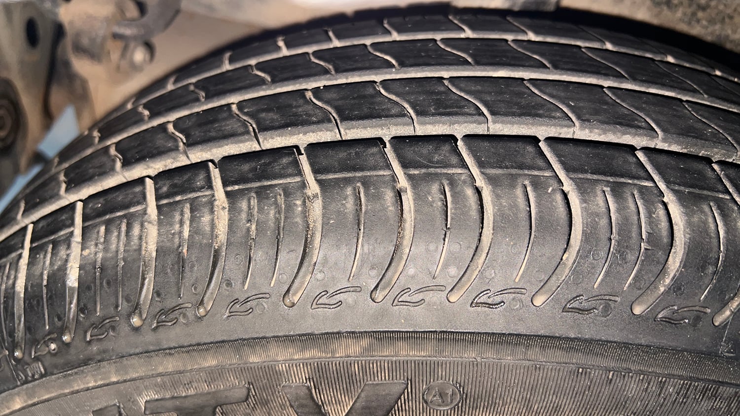 Used 2018 Maruti Suzuki Celerio VXi CNG Cng Manual tyres RIGHT REAR TYRE TREAD VIEW